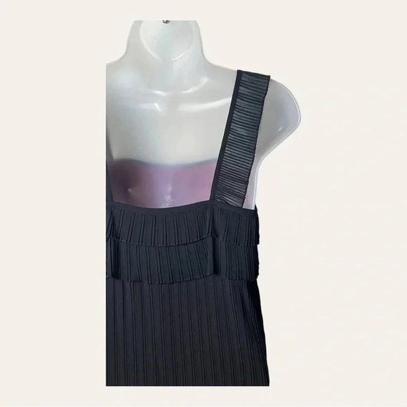 0485W. JUICY COUTURE MINI DRESS ACCORDION BLACK AND PINK IN COLOR‎ SIZE 0 - Picture 8 of 13